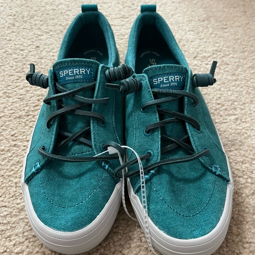 Sperry Women's Teal Sneakers